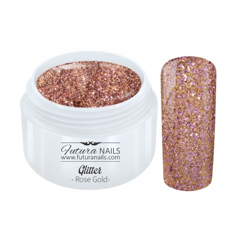 Glitter Gel Rose Gold Glitter Gel Rose Gold